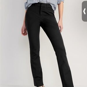 Old Navy Black High-Rise Pixie Pants